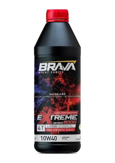 Brava Extreme 9000 4t 10w40 Full Synthetıc Motosiklet Yağ Sp+ 1lt