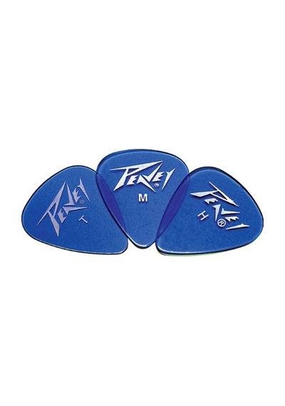 Peavey 3 Adet 0.50 MM Özel Gitar Pena Seti-mavi Renk