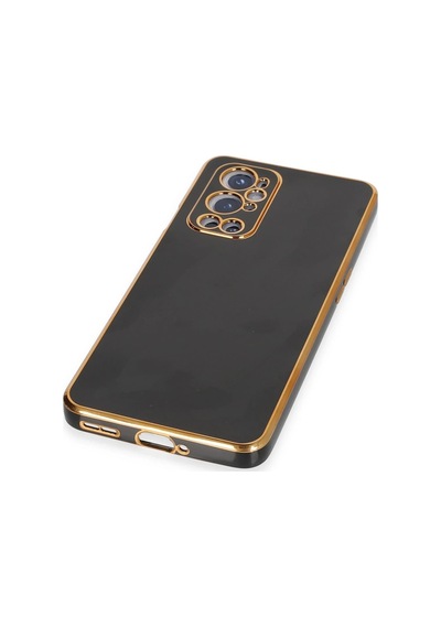 Cosmotex Newface One Plus 9 Pro Kılıf Volet Silikon - Siyah Sıyah