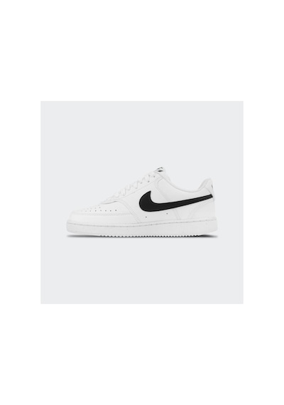 Nike Dh3158-100 Court Vision Low Next Nature Kadın Spor Ayakkabı Beyaz Siyah