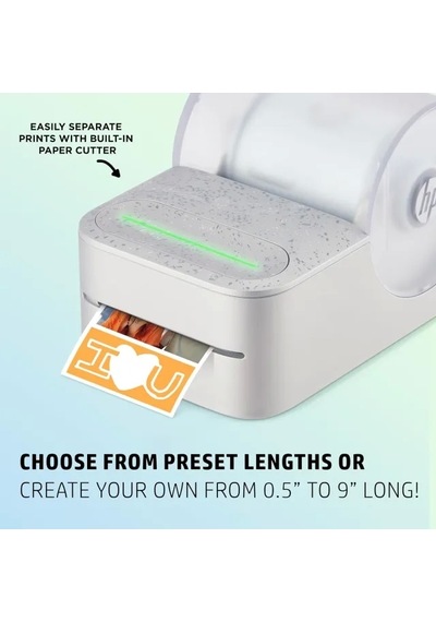 Hp Sprocket Panorama Instant Taşınabilir Renkli Etiket Ve Fotoğraf Yazıcısı Gri Printer Siyah