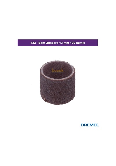 Dremel 432 Bant Zımpara 120 Kum 4 Adet 2615t432ja