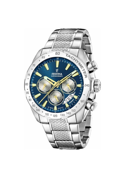 Festına F20668/5 Tımeless Chronograph Erkek Kol Saati Gri