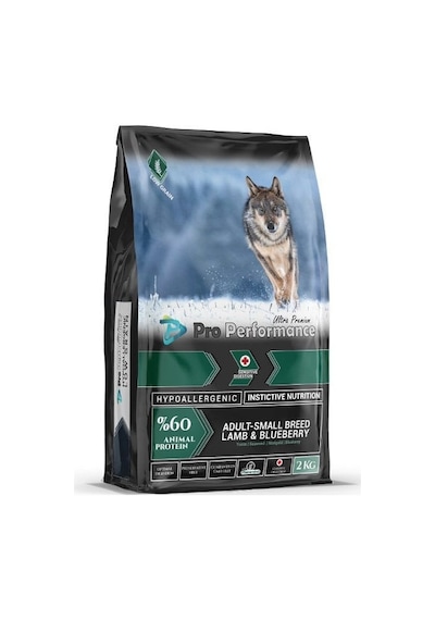 Pro Performance Ultra Premium Kuzu Etli Küçük Irk Yetişkin Köpek Maması 2 KG