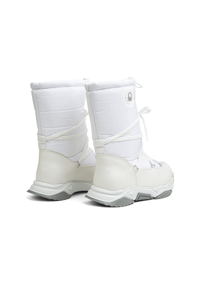 United Colors Of Benetton Benetton BN-30392 - 3256 Beyaz Gri - Kadın Bot 35829