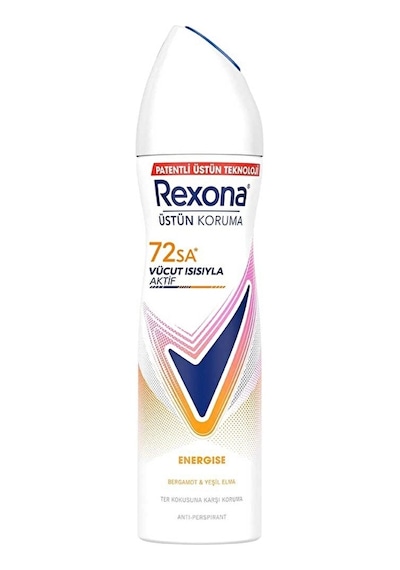 4 Adet Rexona Kadın Deodorant Energize 150 Ml