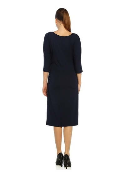 Bulalgiy Kadın Lacivert Jersey Elbise - Bga318721