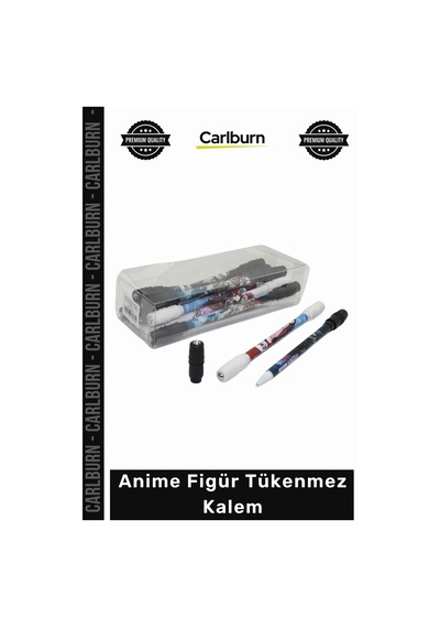 Özel Üretim Hediye Koleksiyonluk Şık Tasarım Okul Ofis Akıcı Mürekkep Anime Figür Tükenmez Kalem 18333547