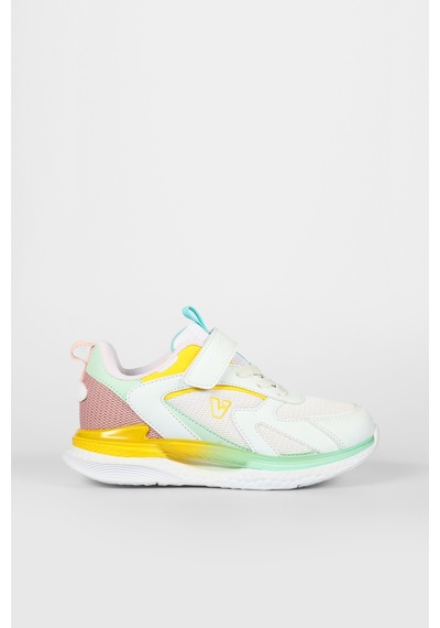 Vicco Massa Hafif Kız Okul Öncesi Beyaz/pudra Sneaker Beyaz - Pudra