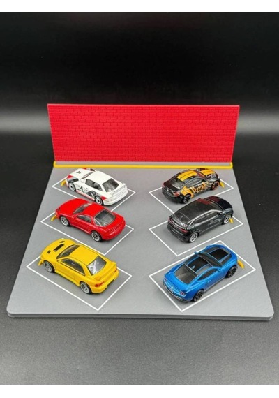 1:64 Ölçek Park Diorama - Araç Park Etme