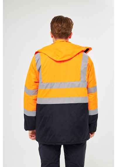 Parka Turuncu Lacivert