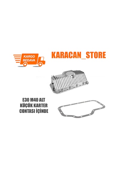 Bmw E30 M40 Alt Küçük Karter