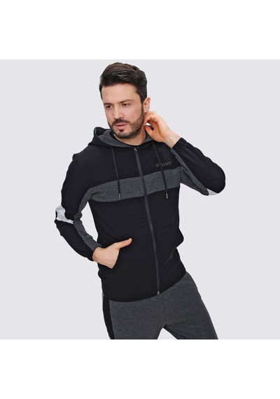 Siyah Uhlsport Erkek Günlük Sweatshirt Lord Siyah