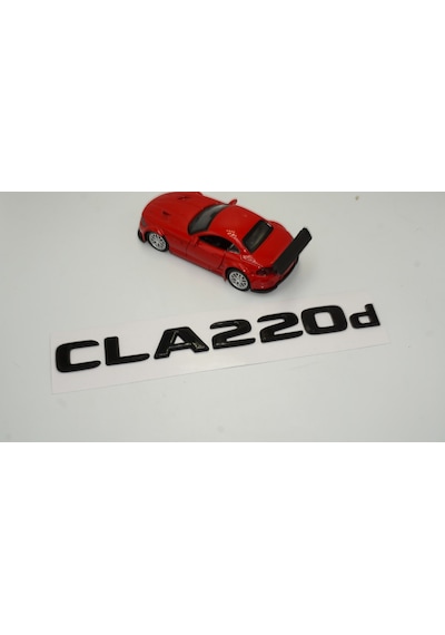 CLA 220d Bagaj Parlak Siyah ABS 3M 3D Yazı Logo