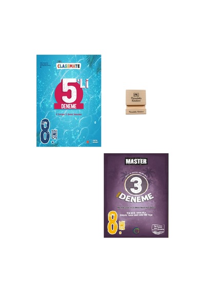 Okyanus Lgs 8. Sınıf Classmate 5li Deneme Ve Master 3lü Deneme + Telefon Standı