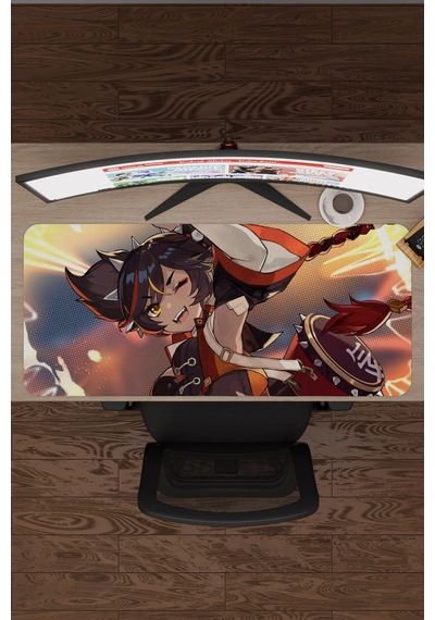 Xinyan Genshin Impact Anime Oyuncu V4 - 90x40 Xxl Gaming Mouse Pad Fare Altlığı