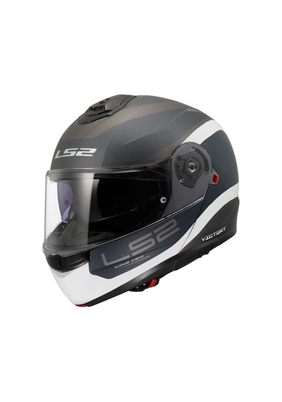 Ls2 Strobe 2 Vıctory Mat Gri-mavi-kum Kask - L