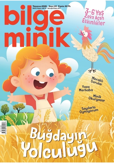 Bilge Minik Dergi Temmuz 2026 3-6 Yaş