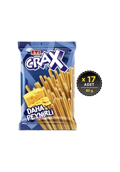 Eti Crax Peynirli Çubuk Kraker 80 G X 17 Adet Sku: Smg8690010029065