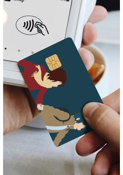 Erased Kart Kaplama Sticker 8 Adet Boku Dake Ga Inai Machi Çok Renkli