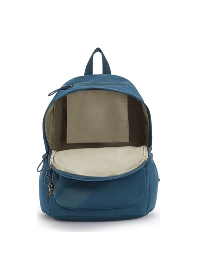 Kipling KIPLING Delia Orta Boy Sırt Çantası MAVİ WARM TEAL STR