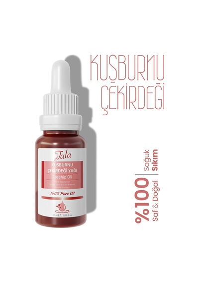 Tala Kuşburnu Çekirdeği Yağı %100 Saf Ve Doğal Soğuk Sıkım 20 ML