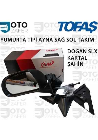 Tofaş Uyumlu Ayna Doğan Slx Şahin Kartal Dış Dikiz Aynası Yumurta Ayna