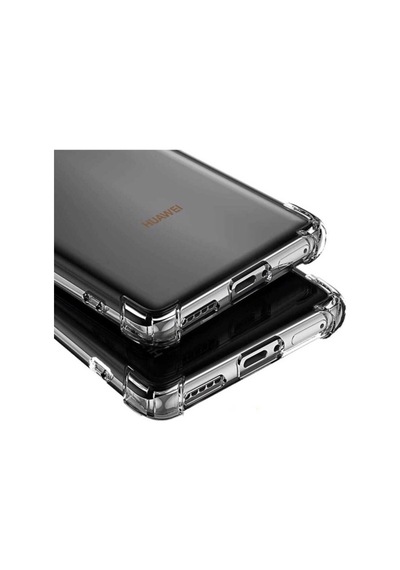 Huawei Mate 40 Pro Kılıf Zore Nitro Anti Shock Silikon Renksiz