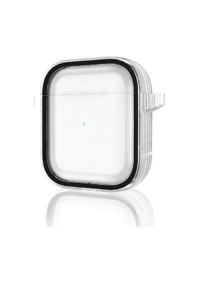 Movenchy Apple Uyumlu Airpods 4 4.nesil Shiny Şeffaf Kılıf Glblseme - 15 - Siyah