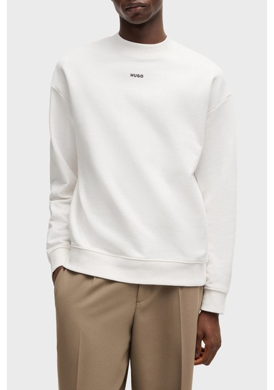 Hugo Erkek Sweat 50525892 102 Beyaz Beyaz