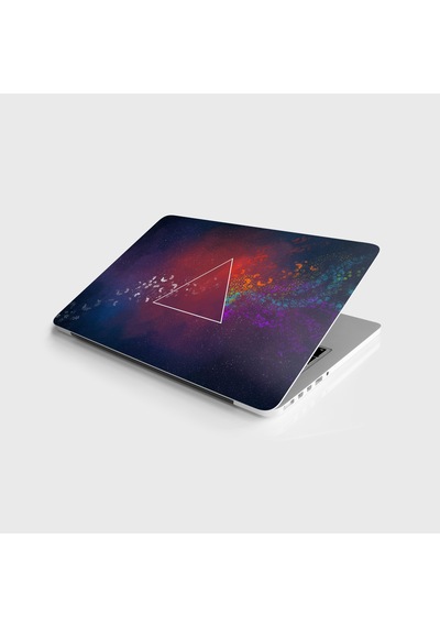 Laptop Sticker Notebook Kaplama Etiketi Üçgen Kelebekler