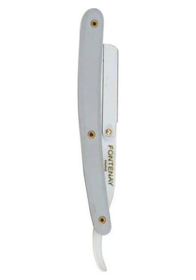 Fontenay Kapaklı Jilet Takılabilir Plastik Sakal Usturası Gri