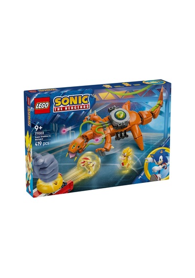 77003 Lego Sonic The Hedgehog Super Shadow Ve Biolizard'a Karşı 419 Parça +9 Yaş