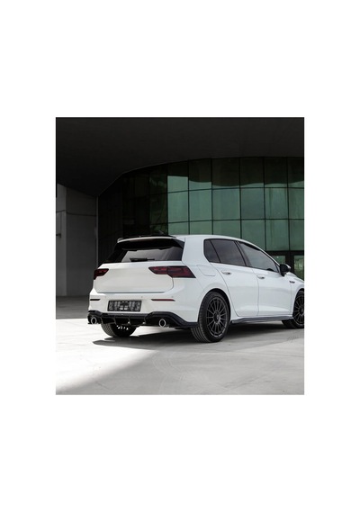Volkswagen Golf 8 R-line 2020+ Spoiler Piano Black Bagaj Üstü Spoiler Eki