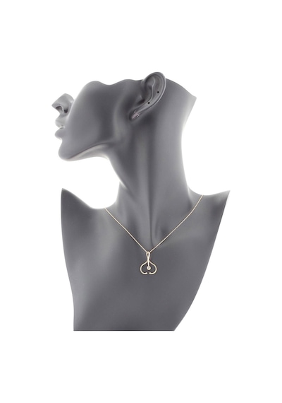 Steteskop Safir Kolye Rose Gold 63691352