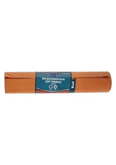 Metro Professıonal Bio Çöp Torbası Kahve 80x110 Cm 10 Adet 27 Mikron 3'li Ekonomik Paket - 3 Ad Tarı
