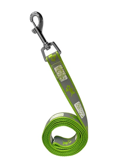 Köpek Göğüs Tasma Seti Köpek Desenli 120 cm-34 cm-47 cm Yeşil