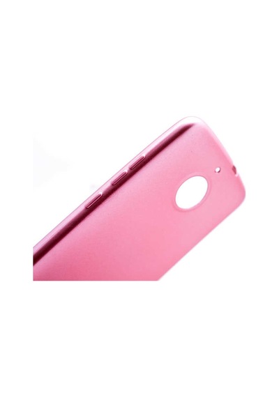 Lenovo Moto E4 Kılıf Zore Premier Silikon Kapak Rose Gold