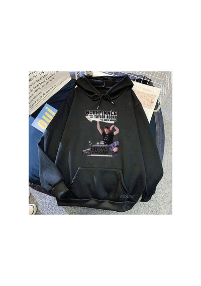 Tarzsokak Siyah Unisex Noahfinnce Tur İngiltere Hoodiesekler Kapüşonlu Komik Grafik