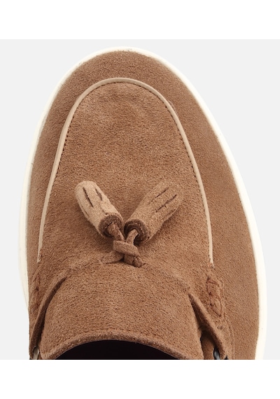 Hotiç Erkek Süet Deri Kahverengi Püskül Detaylı Günlük Loafer 02ayh319440a420 02ayh319440a420