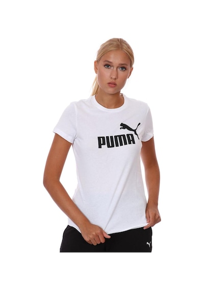 Puma Ess Logo Tee Puma White