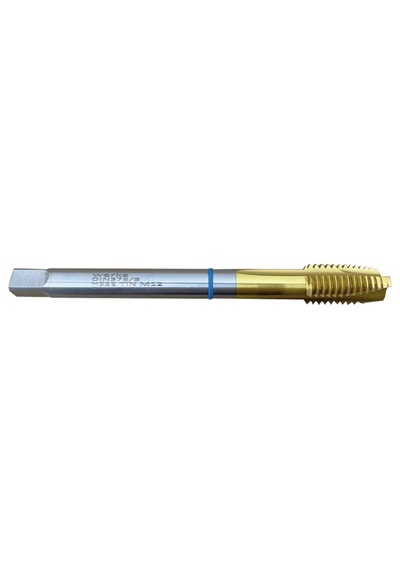 Werka Dın371/b-376/b Hsse-tin %5 Co Yüksek Performans Düz Makine Kılavuzu M5x0.8