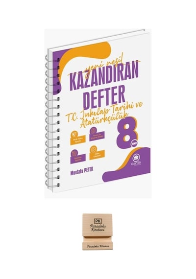 Çanta Yayınları Lgs 8. Sınıf İnkılap Tarihi Yeni Nesil Kazandıran Defter + Telefon Standı