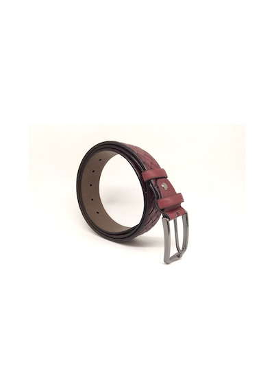 Mammamia 3216 Bordo Erkek Pantolon Kemeri 3,5 Cm