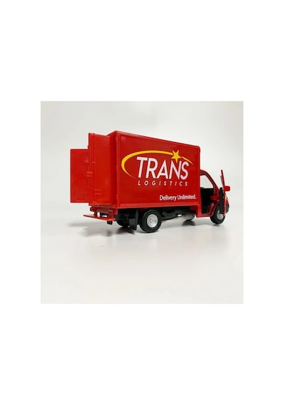 Mercedes Benz Sprinter Cargo Box 1:36 Ölçek Metal Die Cast Araba