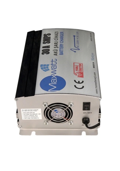 Maxwatt Mwc1230 Akü Şarj Cihazı 30a Amper 12v Volt Dc