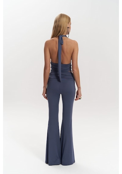 Mai Collection Mai Studios Co. Jody İndigo Crop Pantolon Takım İndigo