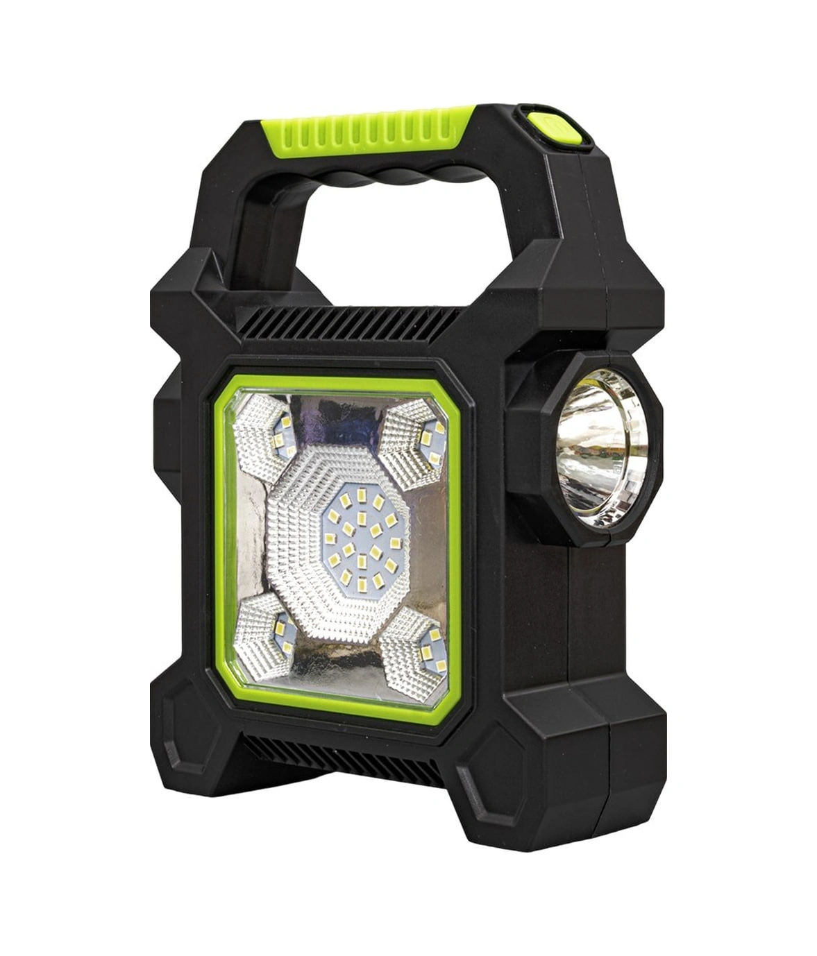 Powermaster Jy-258c Şarjlı Çok Fonksiyonlu Solar Işıldak Kırmızı - Siyah