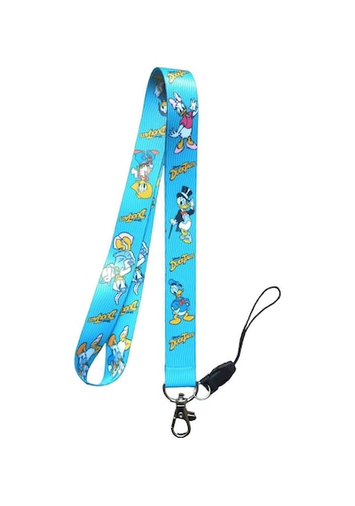 Donald Duck Ve Daisy Kart Askı Ipi Yaka Askı Ipi, Boyun Askı Ipi, Telefon Askı Aparatı, 2 Cm