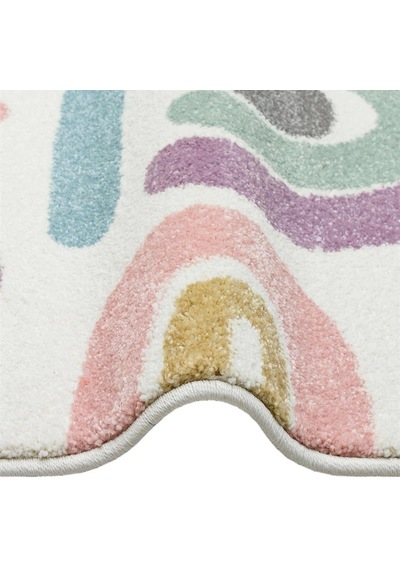Eko Halı Kids Kds 20 Pastel Çocuk Halısı Çok Renkli